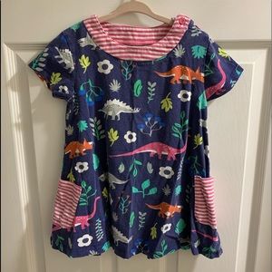 Boden knock off dinosaur dress size 5